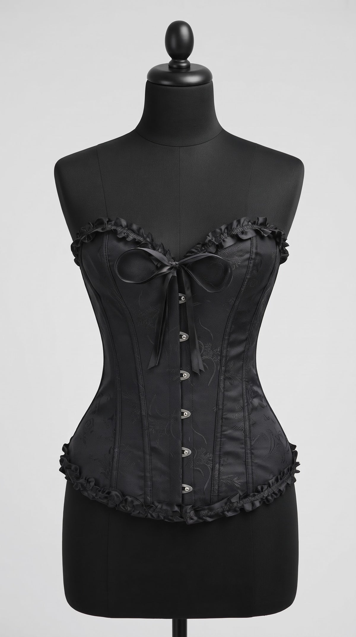 Corsé Rosalind · Jacquard con volantes