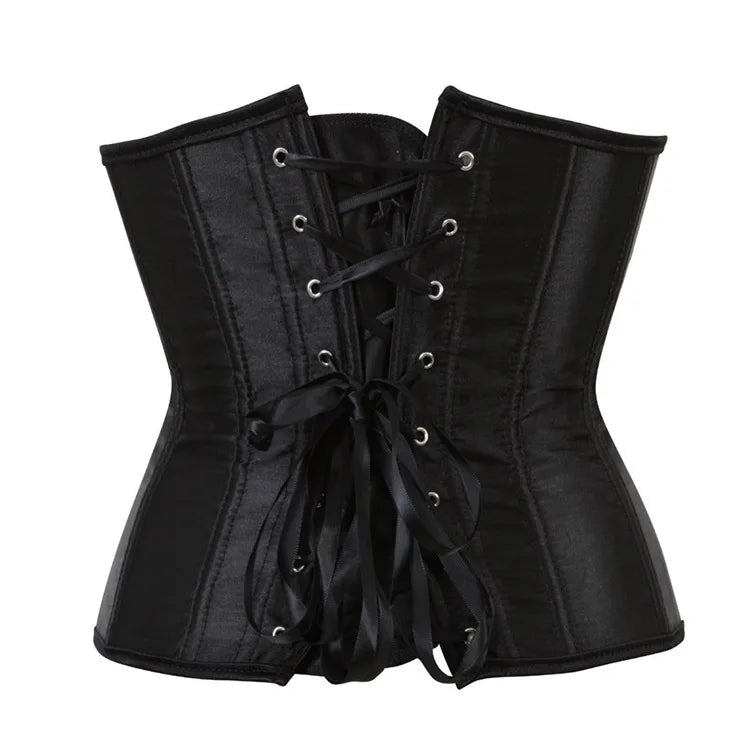 Corsé Morgana underbust de satén