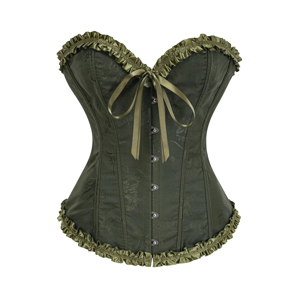 Corsé Rosalind Verde militar