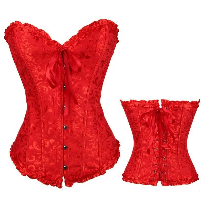 Corsé Isolde Rojo