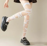 Medias Arachne Estilo 3 blanco