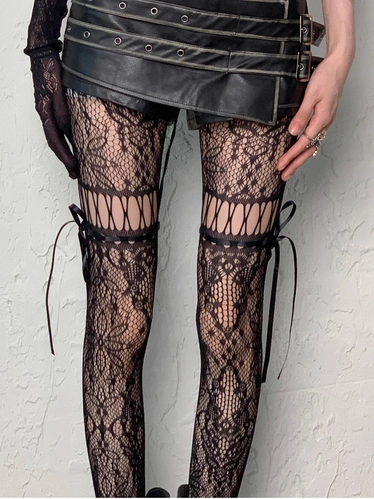 Medias Delphine Negro