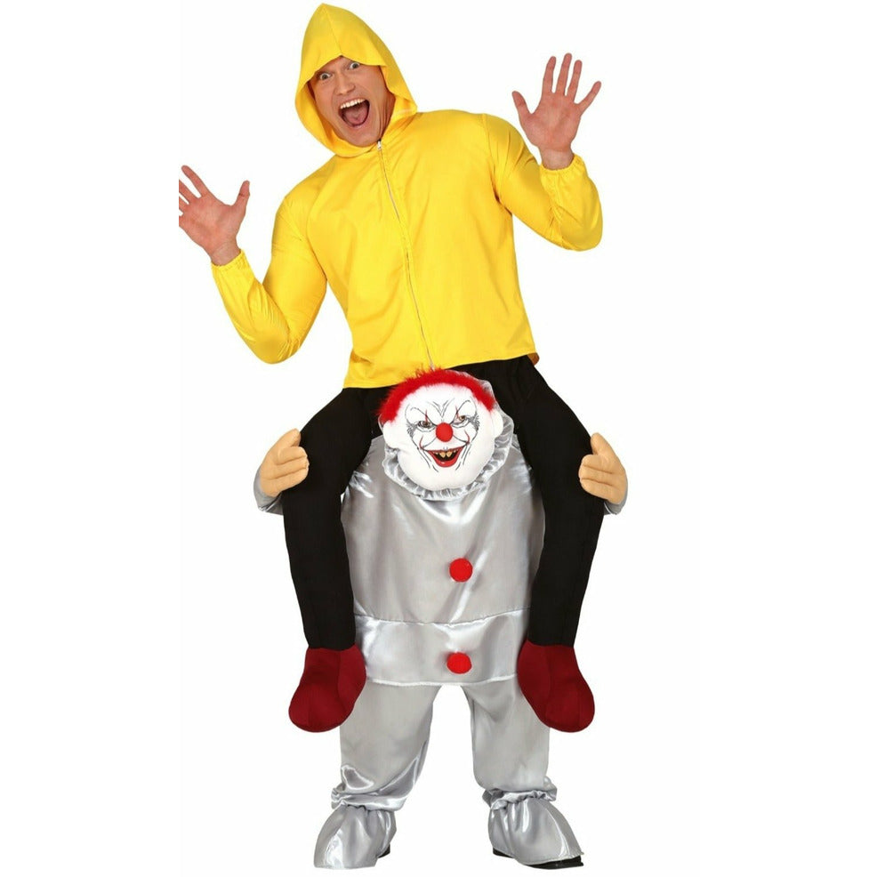 Disfraz a Hombros de Payaso Diabólico para adulto