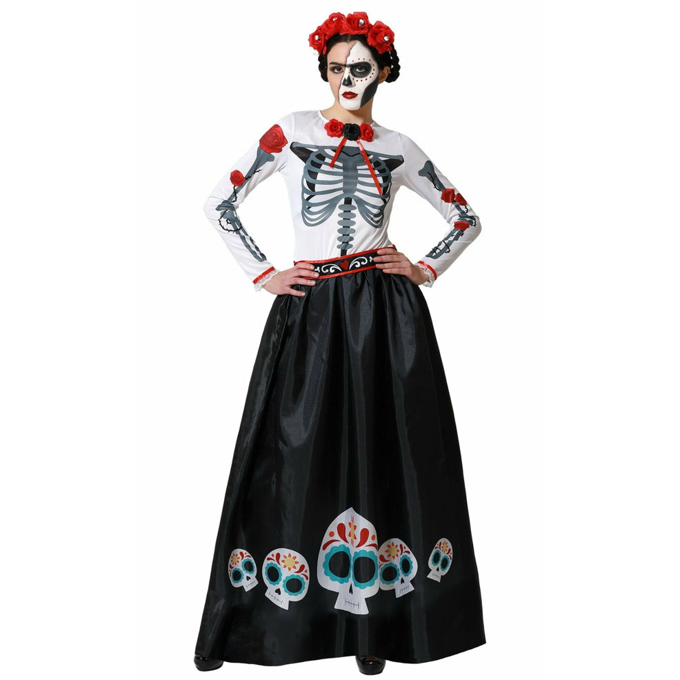 Disfraz de Catrina Esqueleto para mujer