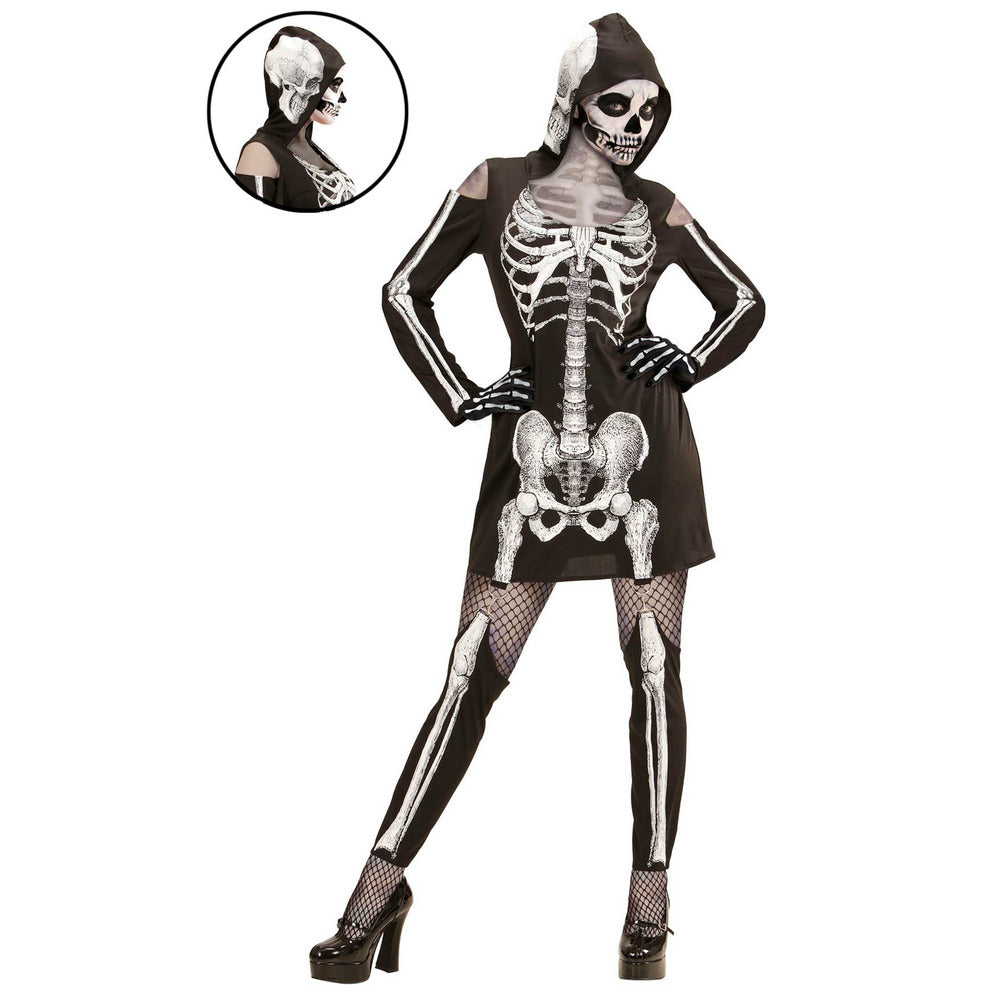 Disfraz de Esqueleto Calavera para mujer