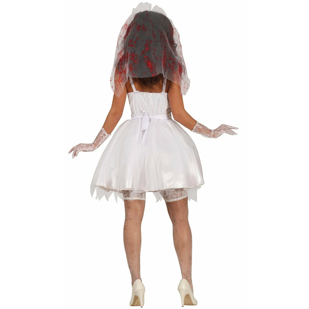 Disfraz de Novia Zombie para mujer