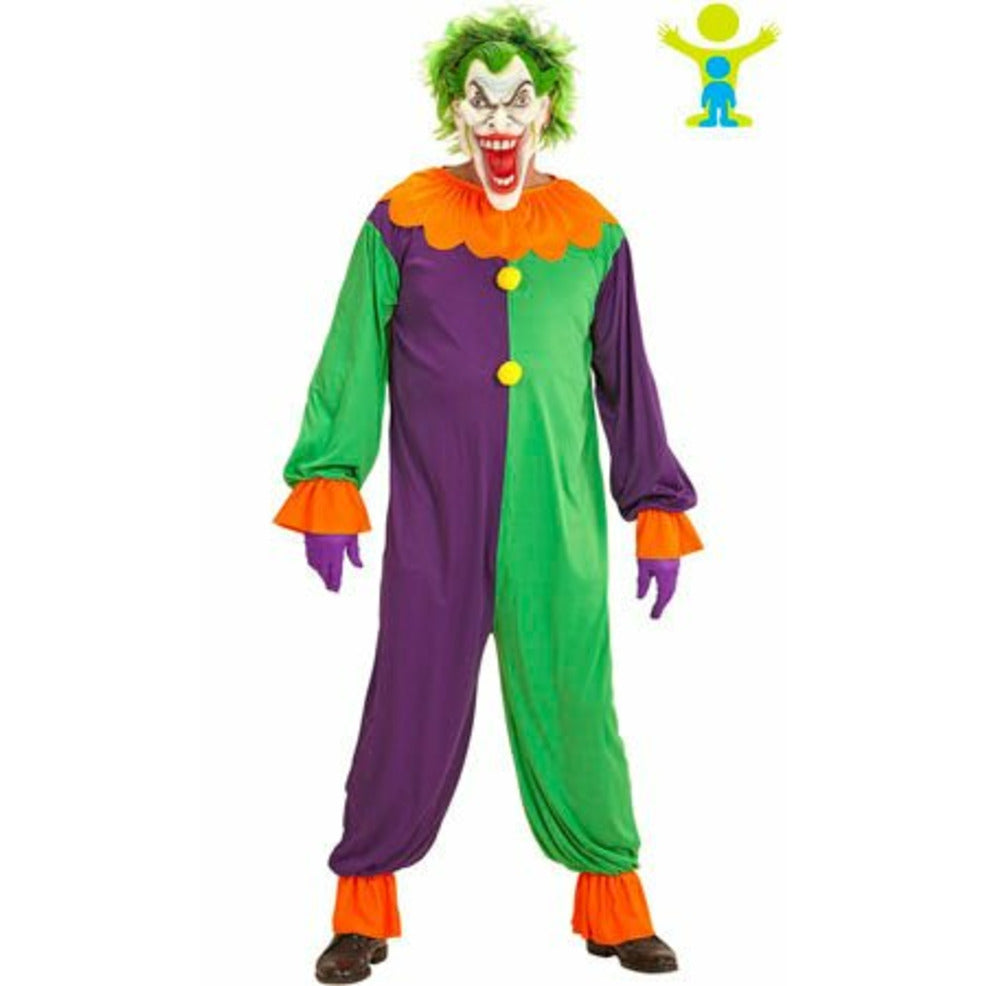 Disfraz de Payaso Joker para adulto