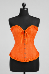 Corsé Rosalind Naranja – maniquí por delante