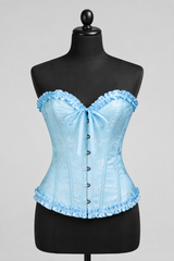 Corsé Rosalind Azul cielo – maniquí por delante