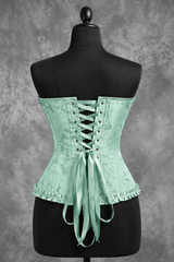 Corsé Rosalind Esmeralda – maniquí por detrás con cordones